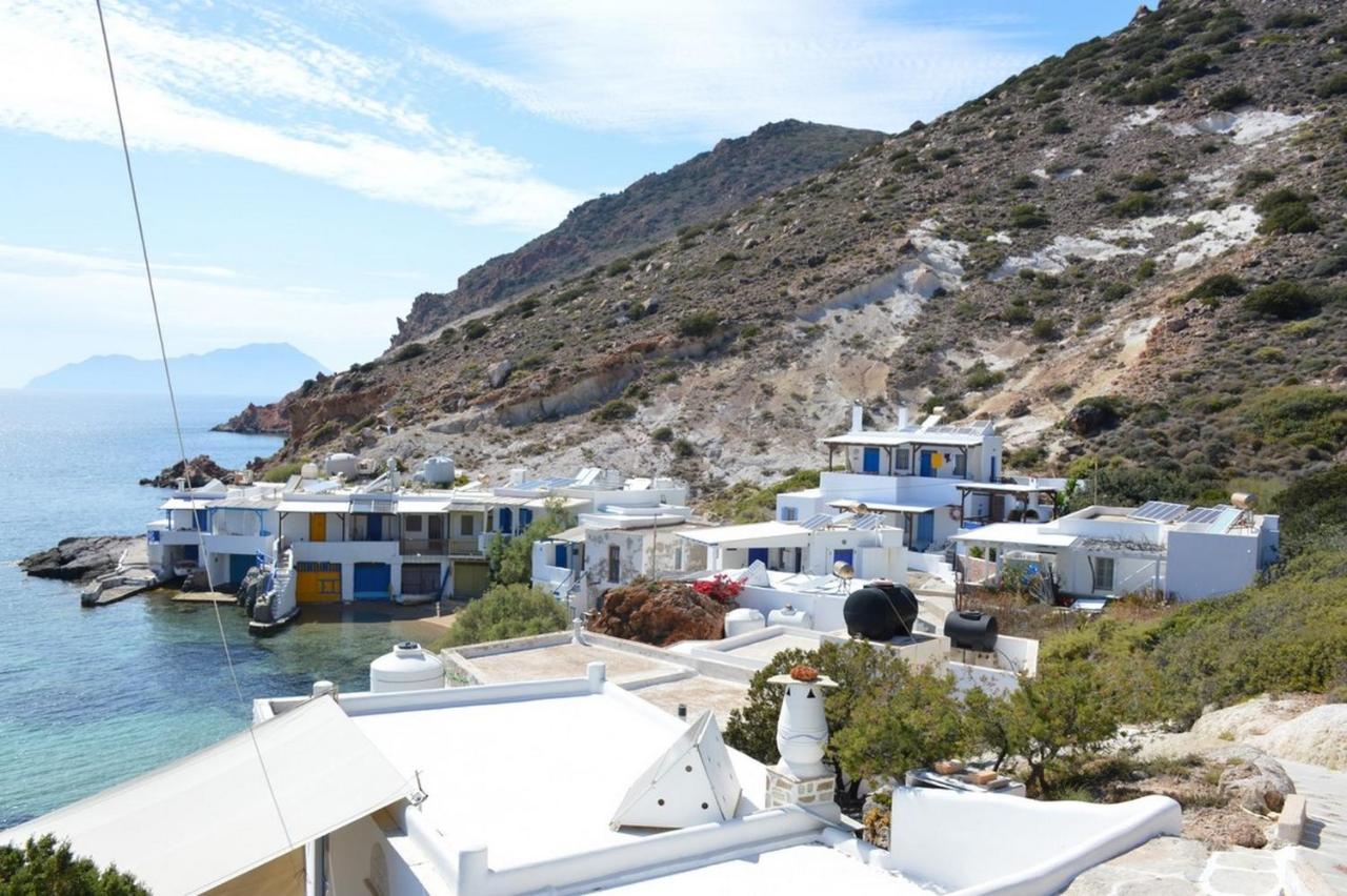 Thalassophile Eco House Villa Pláka Mílu Kültér fotó