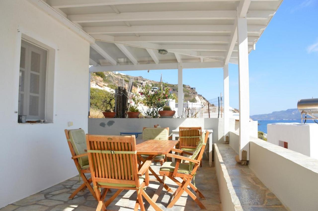 Thalassophile Eco House Villa Pláka Mílu Kültér fotó